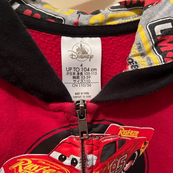 Disney Red and Black Lightning McQueen Jacket - Picture 2 of 3